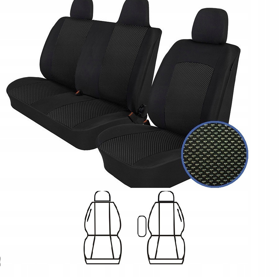 Autopoťahy Opel Combo, Fiat Doblo 11- (1+1)