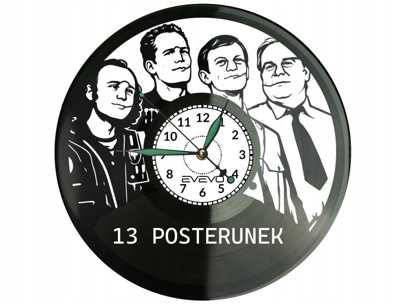 13 Seriálová stanice Nápad na Dárek Nástěnná Dekorace z vinylové desky