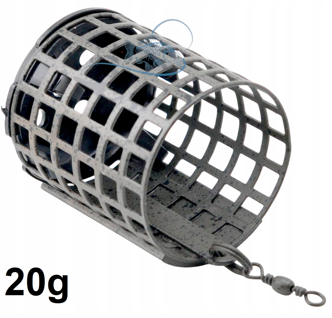 20g Koszyk Zanętowy Okrągły Z Dnem Eko Powłoka Z Kamuflażem 32x37mm
