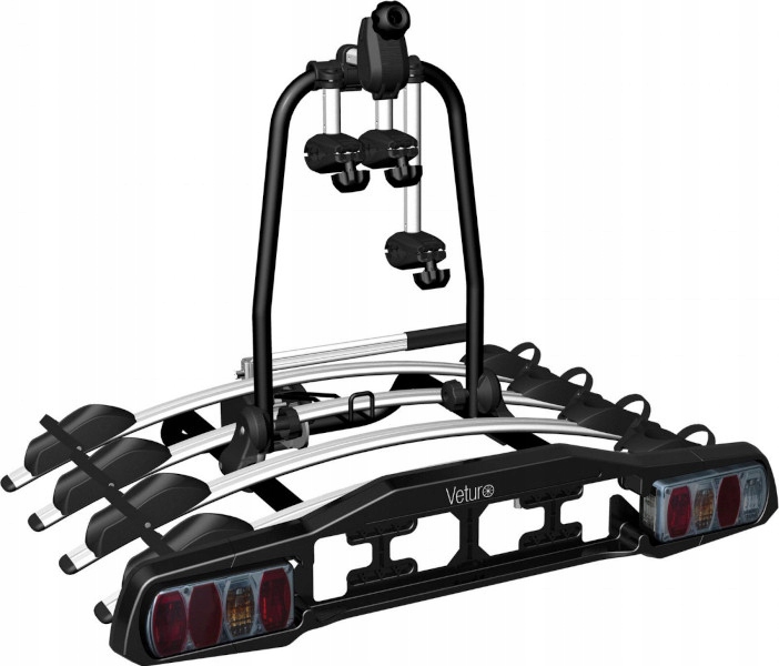 Bagażnik na 4 Rowery Uchylany na Hak Holowniczy platforma Steinhof VETURO 4