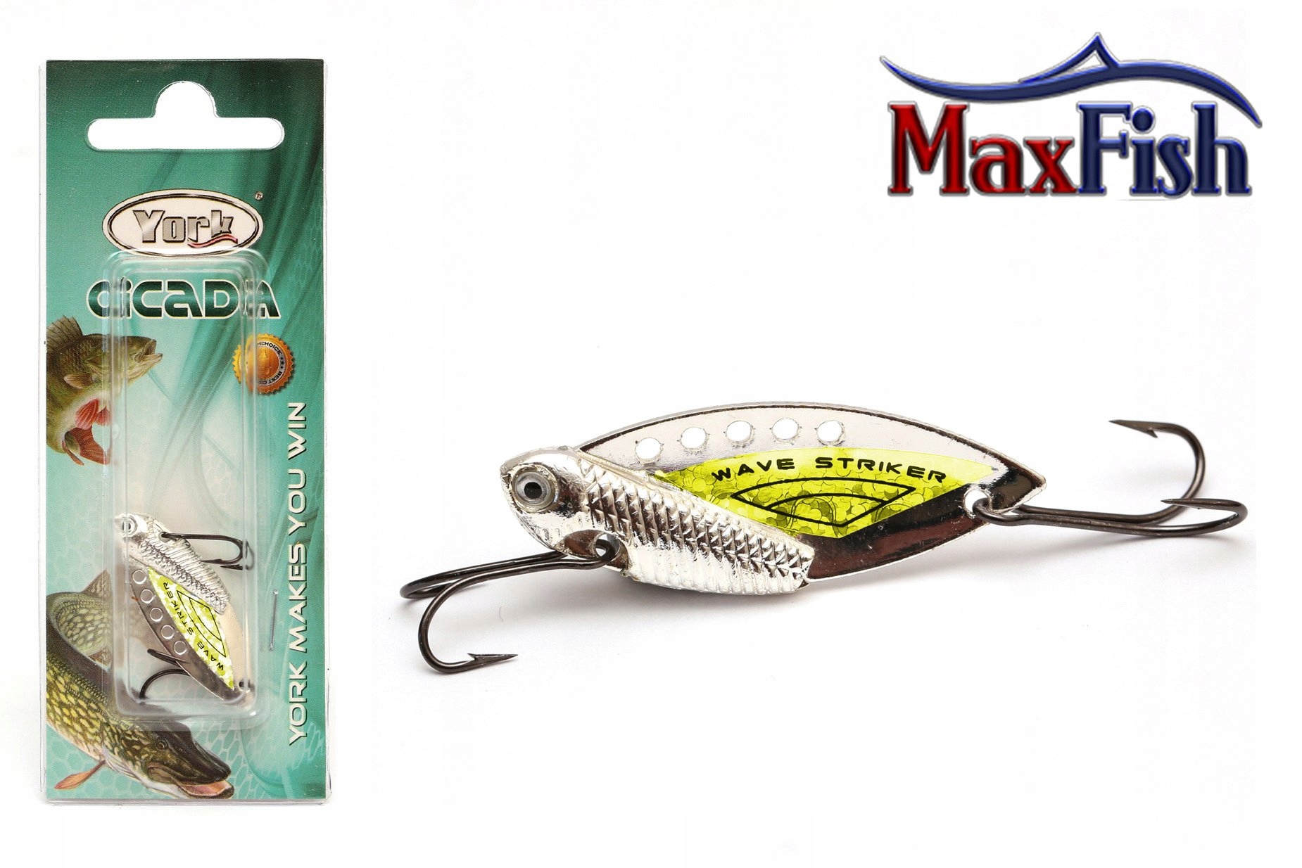 SKUTECZNA PRZYNĘTA CYKADA YORK-3,9 cm Metoda wędkowania spinningowa