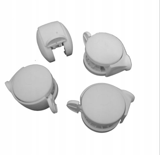 Łóżeczko dostawne dostawka 80x40 Biały KÓŁKA Kolor biały