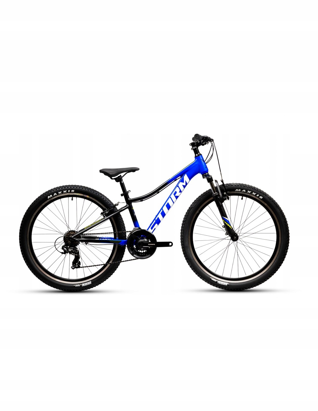 Rower Storm Racer 26 2HD hydraulika niebieski/czarny 15