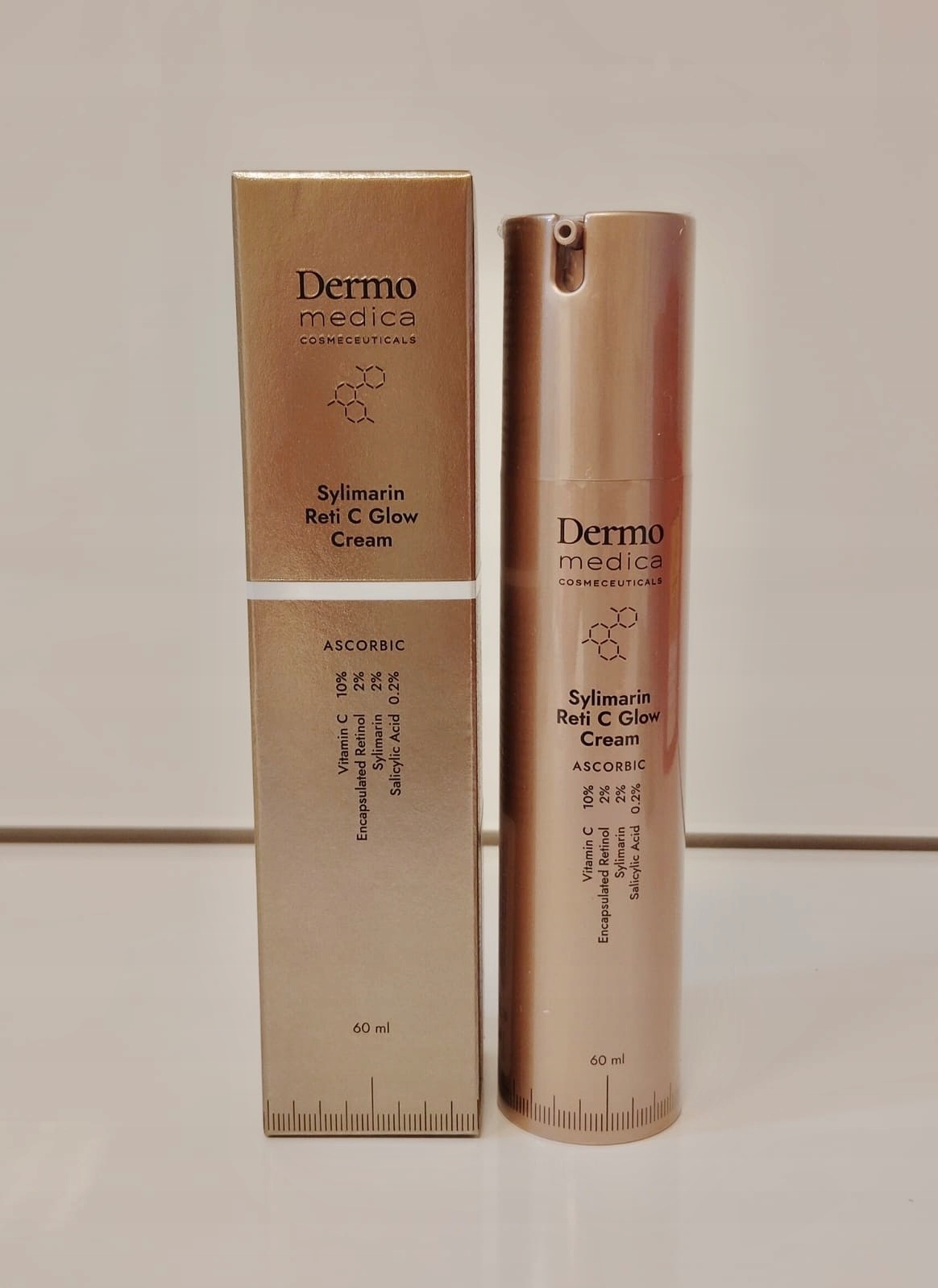 Dermomedica Sylimarin Reti C Glow Cream Luksusowy krem na noc 60 ml