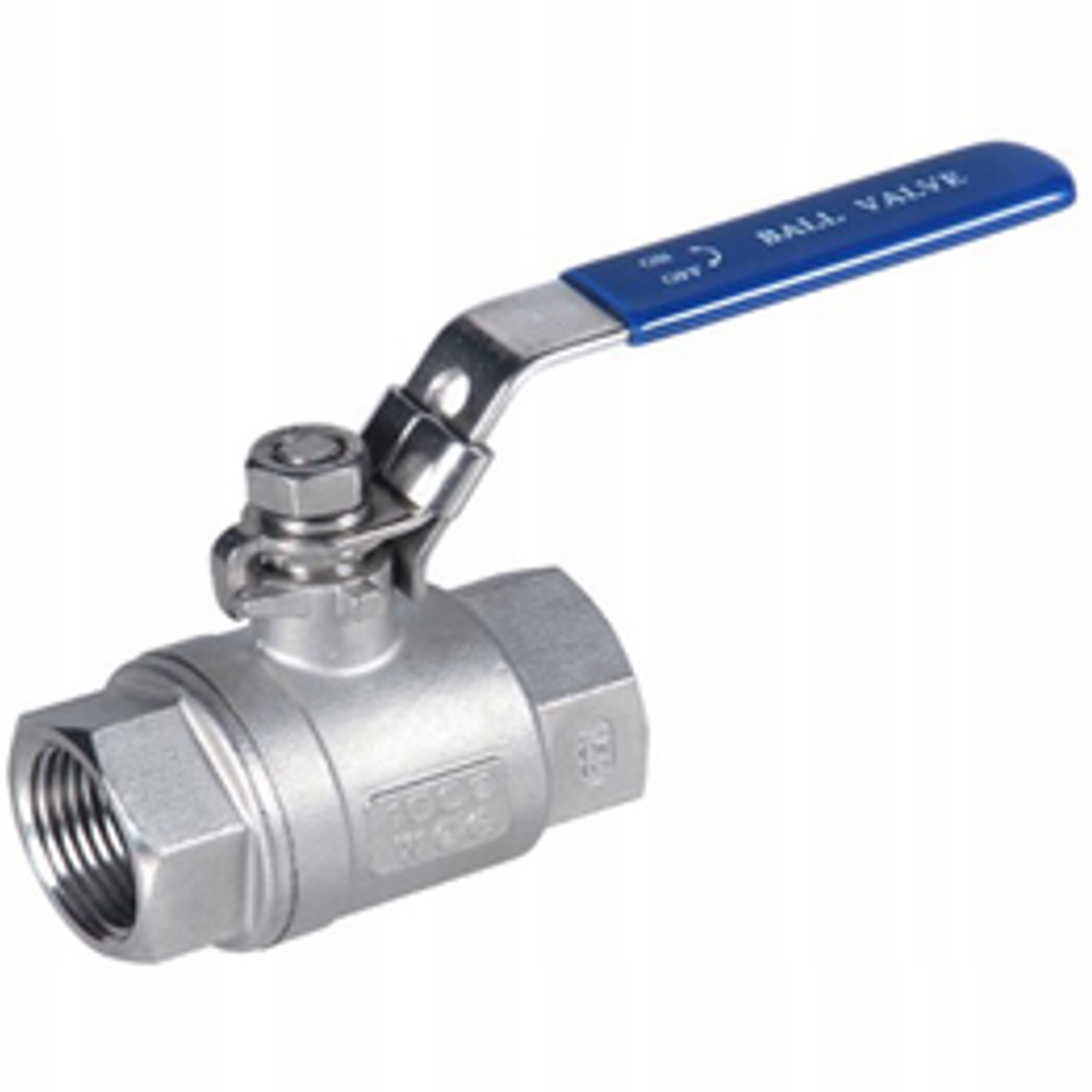 

1/2" Zawór Kulowy Nierdzewny 2-CZ Kwasow Inox
