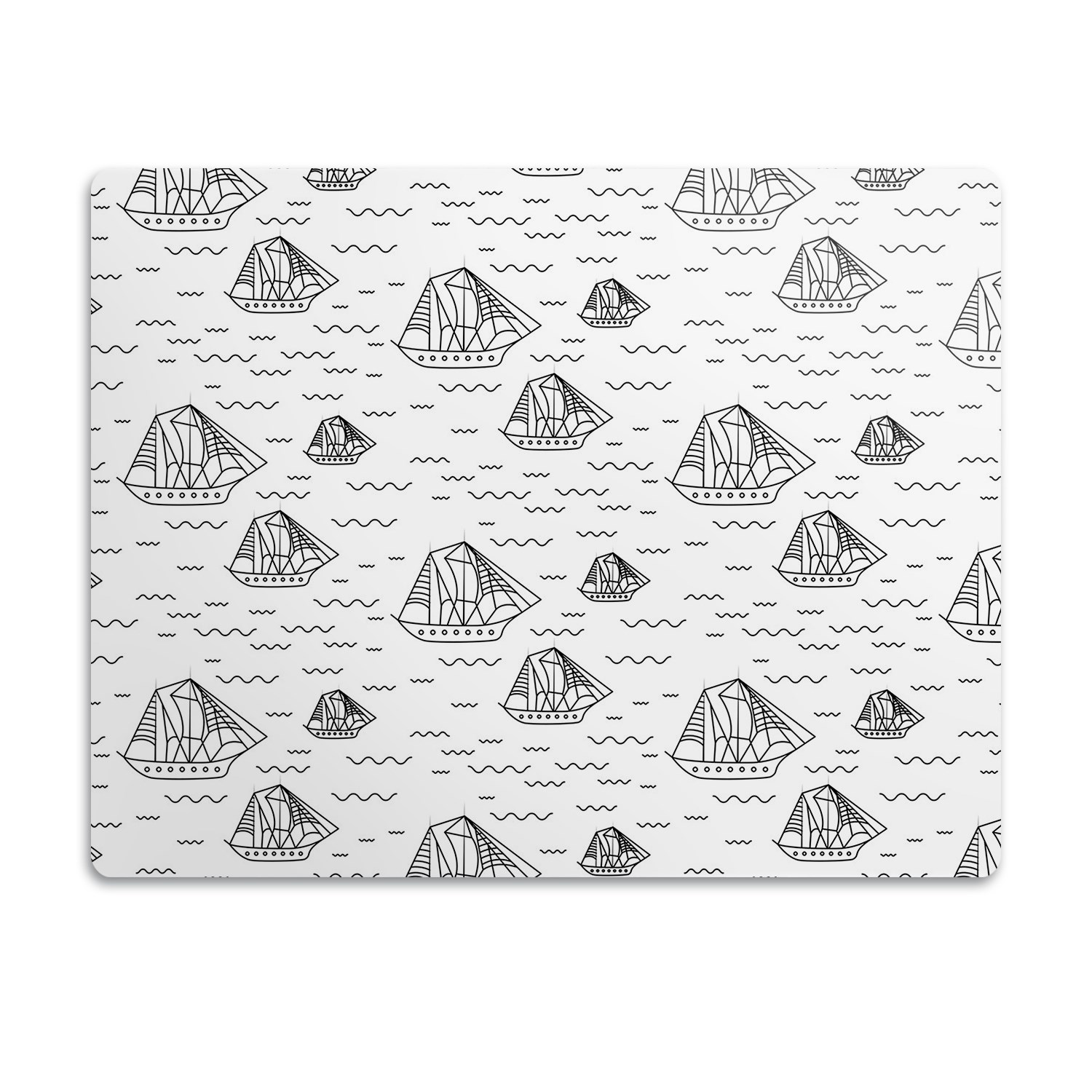 Levně Pod misku podložka Plavidla moře 90x60 cm