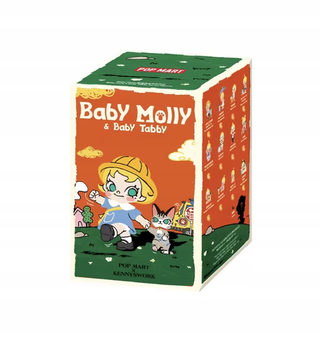 Pop Mart Baby Molly i Baby Tabby Series