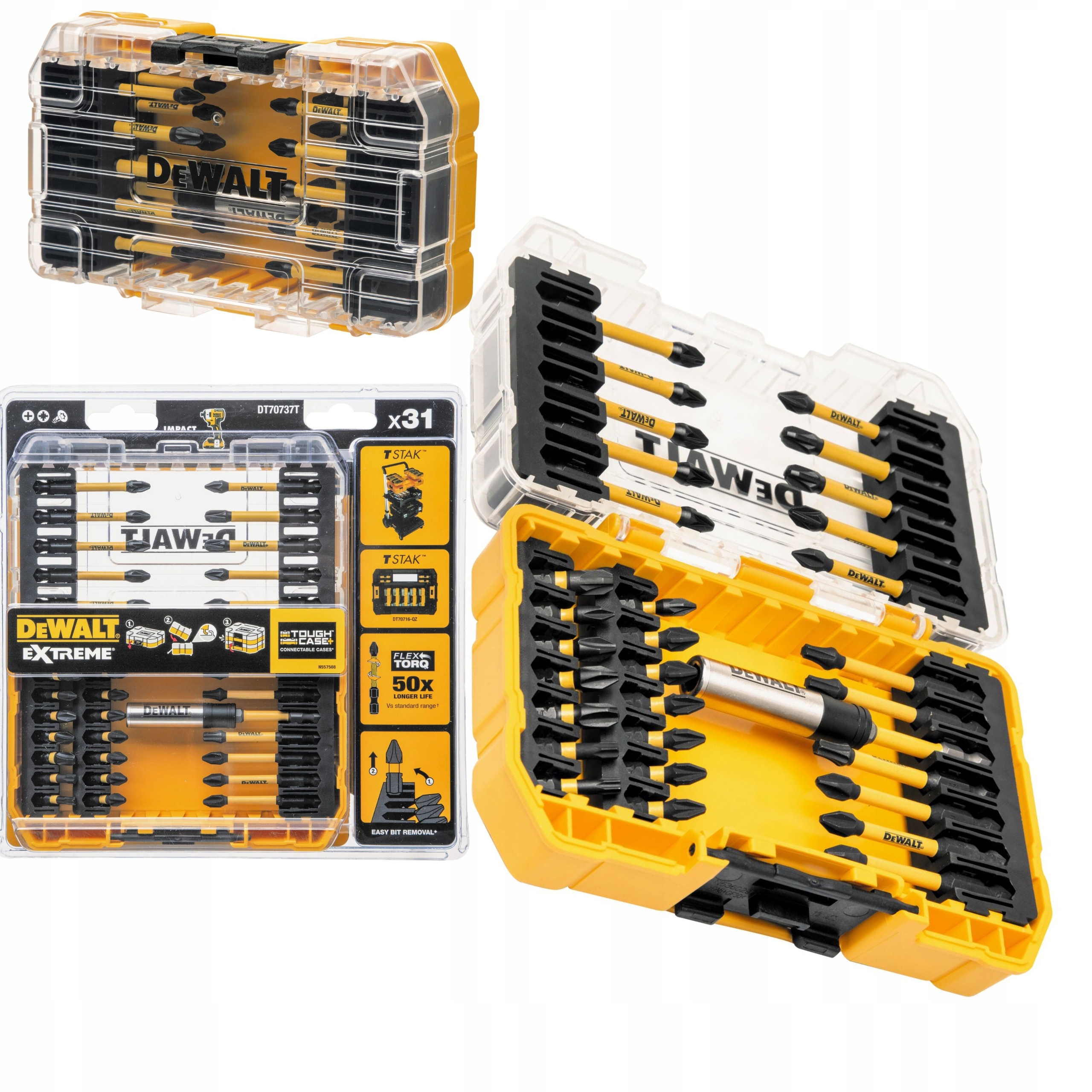 Dewalt DT70737T Úderové Bity Flextorq 31el Extreme