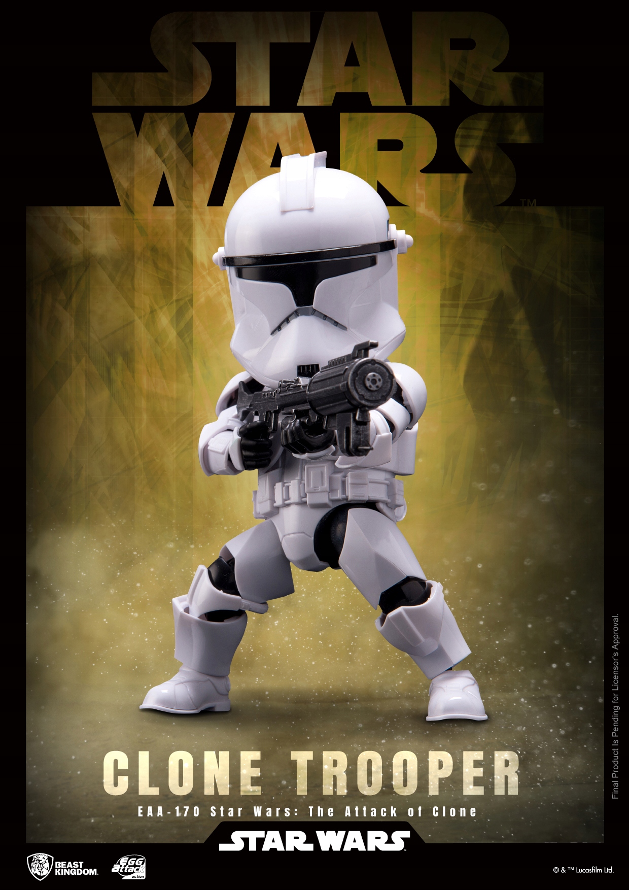 Star Wars Clone Trooper Egg Attack Akční figurka 16,5 cm