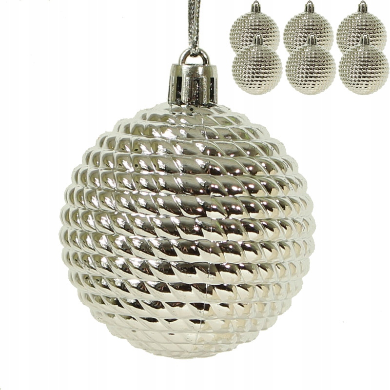 

Bombki Zawieszki Ozdoby Choinkowe 6CM Dekoracja
