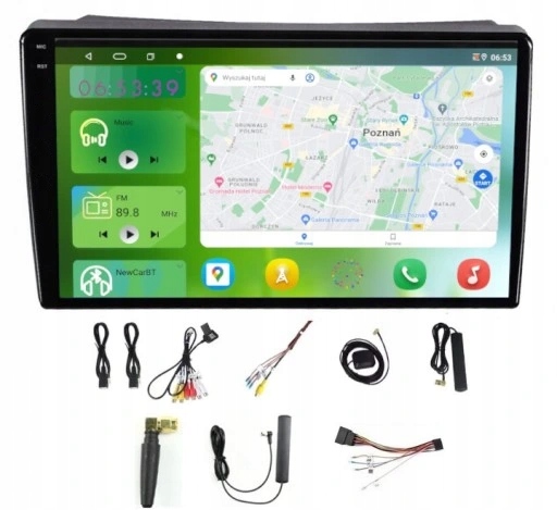 Rádio Android Navigácia Nissan Primastar 2006-2014 Carplay Wifi 4/64GB Sim