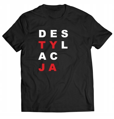 

Koszulka Destylacja śmieszne Konstytucja rozm S