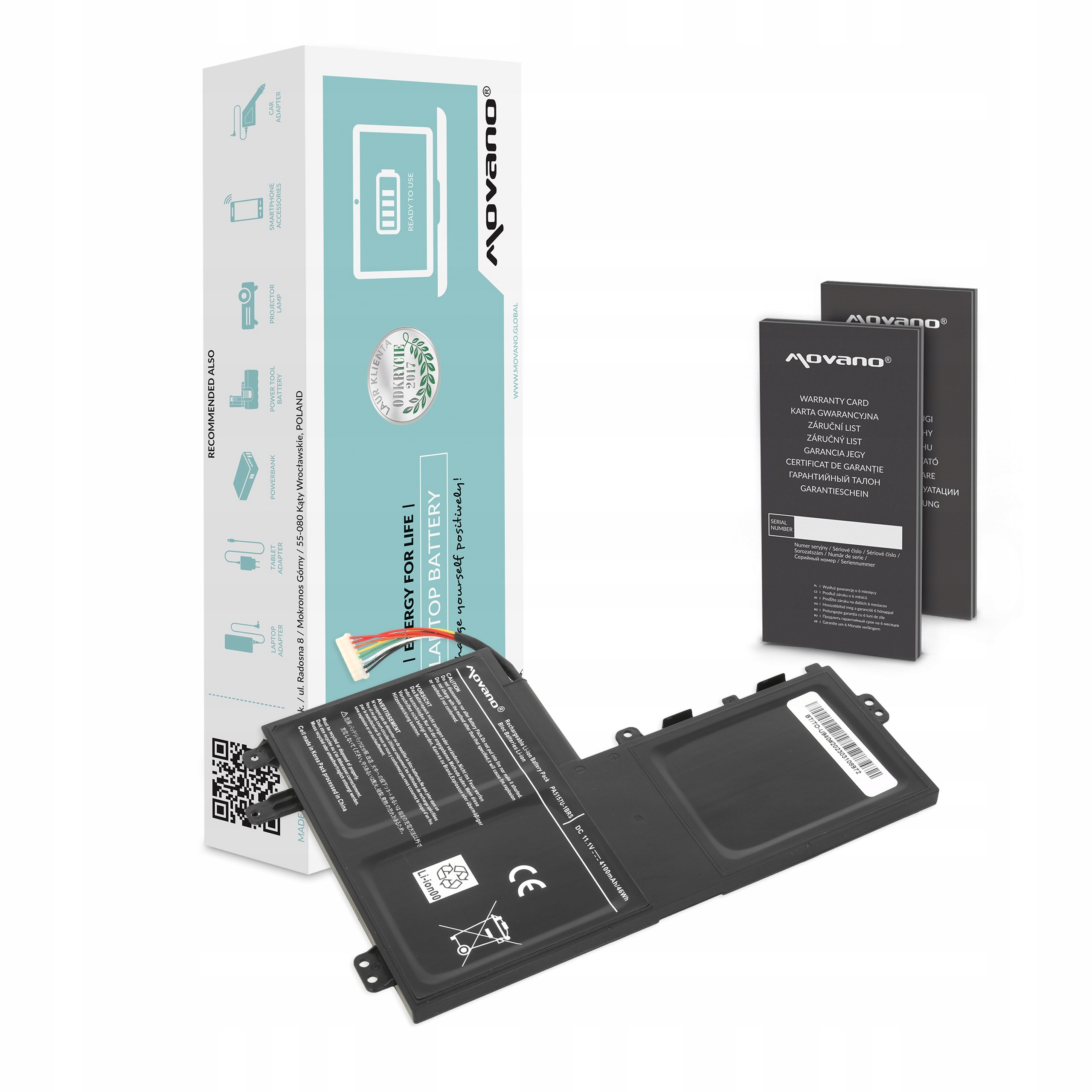 Baterie Movano pro Toshiba Satellite E45T M50D U940