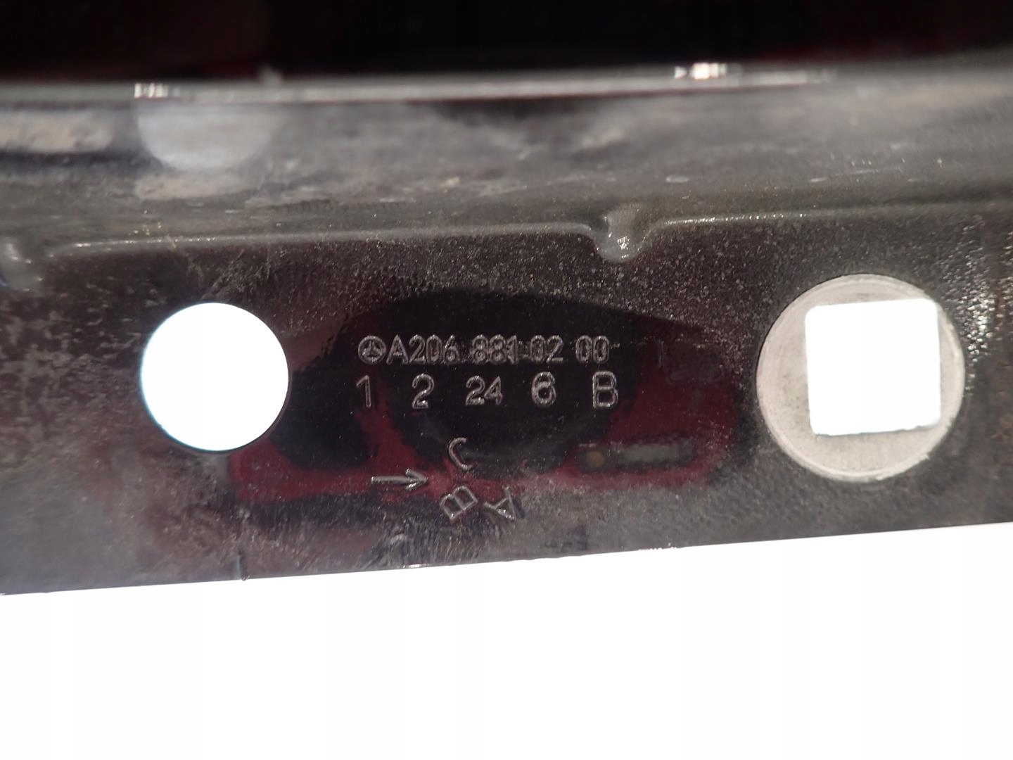 fender front front right MERCEDES C-KLASA W206 2021- A2068810200