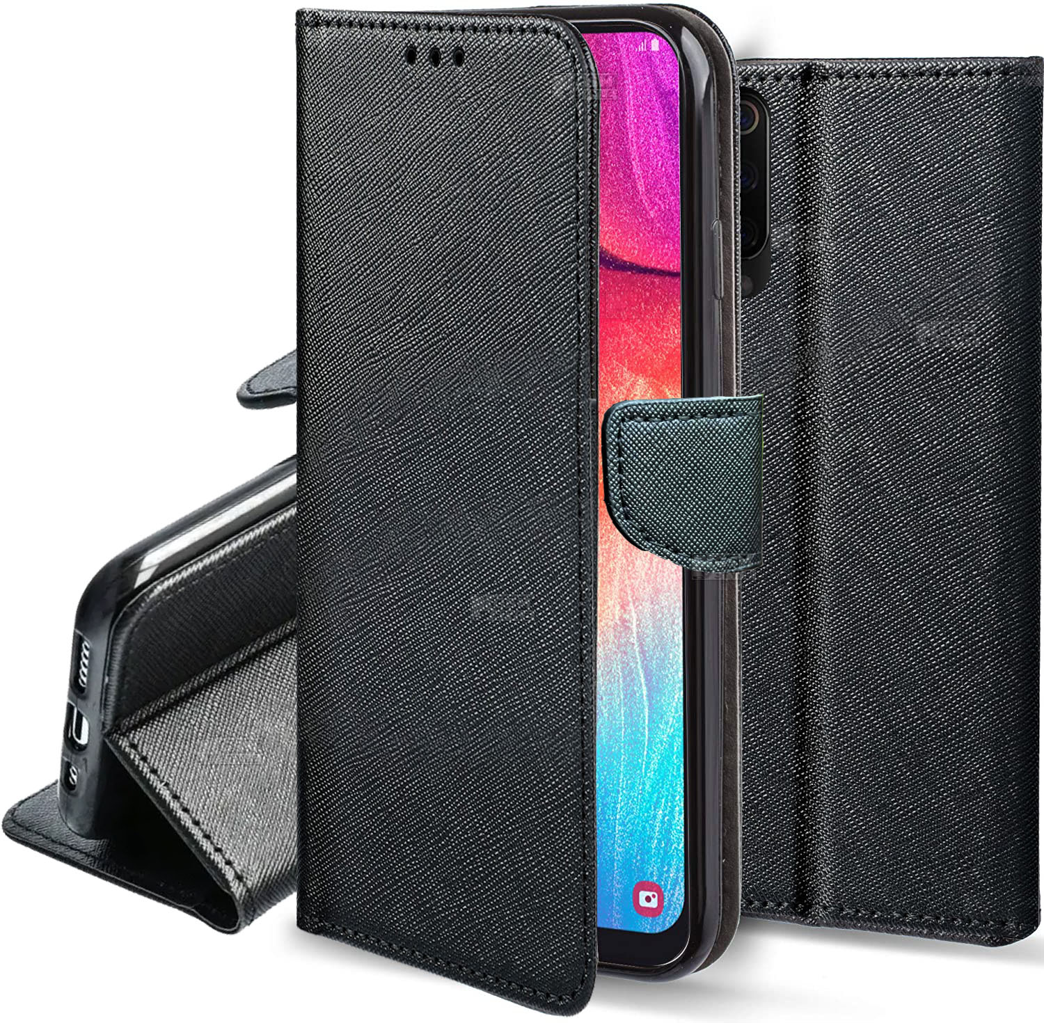

Etui na Samsung Galaxy A50 Fancy Zamykane Szkło