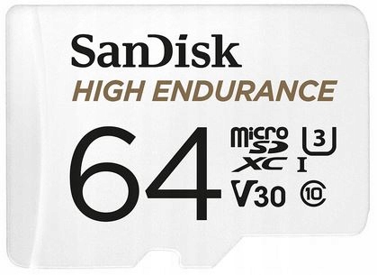 

Karta pamięci SanDisk High Endurance Sdxc 64GB