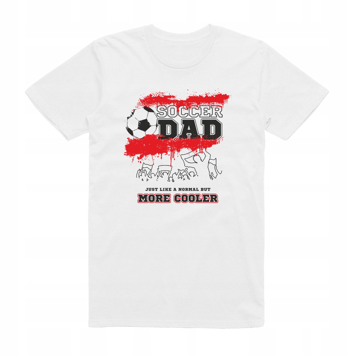 

M - Koszulka T-shirt Dla Taty Tata Piłka Euro Pl