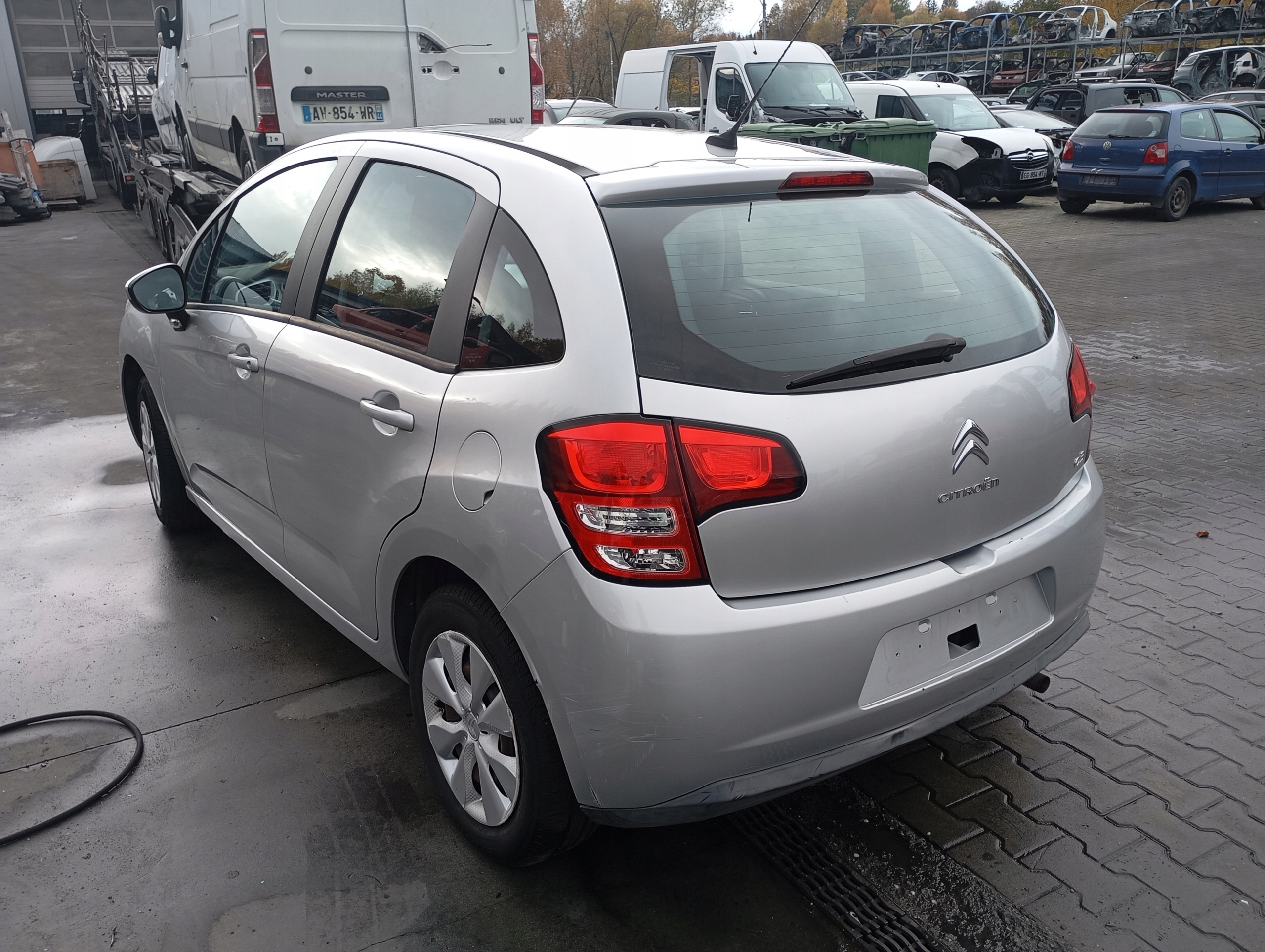 CITROEN C3 II 2 front bumper fender bonnet light right left EZRC 1.4