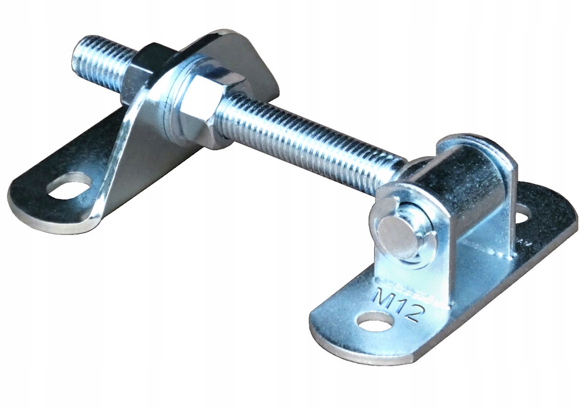Zawias regulowany M12 180° PRZYKRĘCANY DWUSTRONNIE
