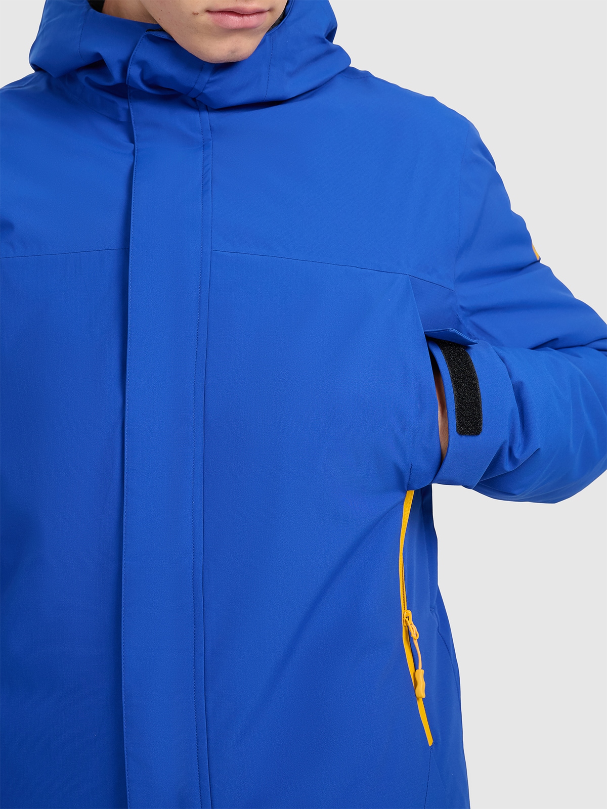 Kurtka narciarska membrana 8000 męska niebieska
