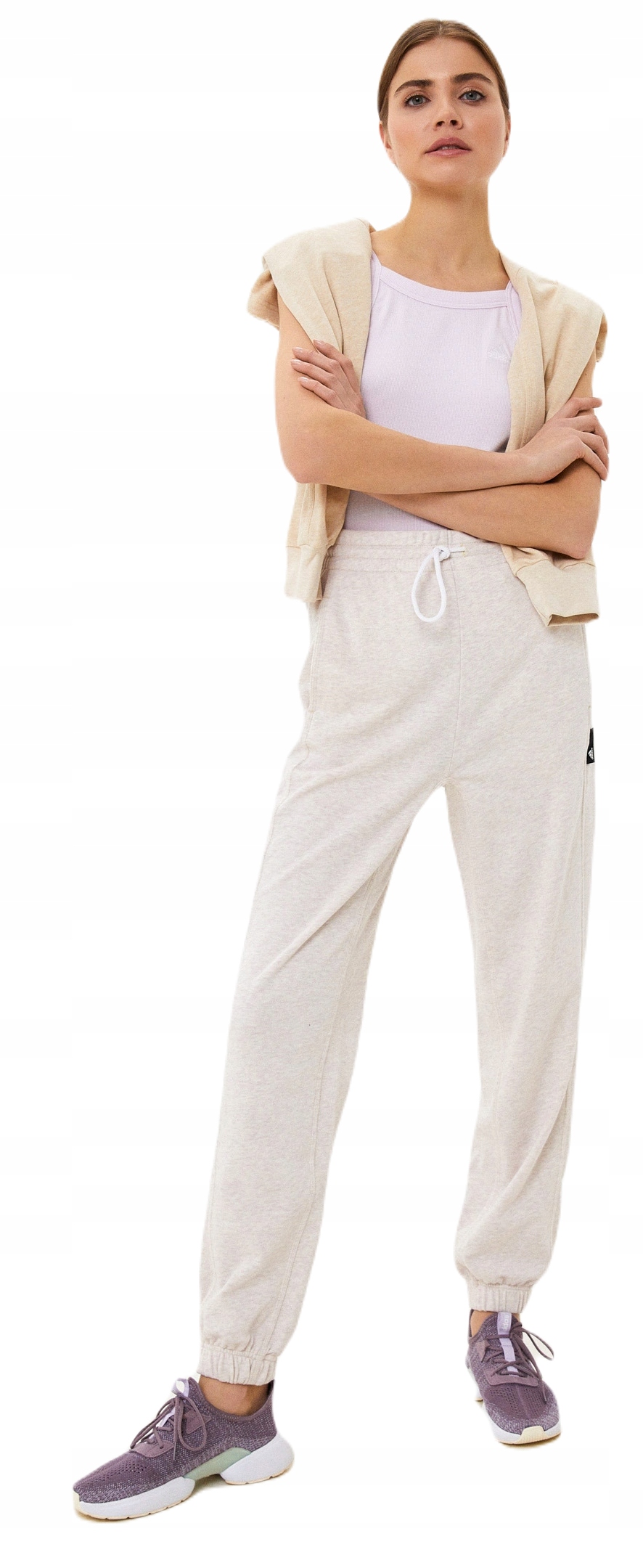 Spodnie Adidas Studio Lounge Fleece Pants HE2870