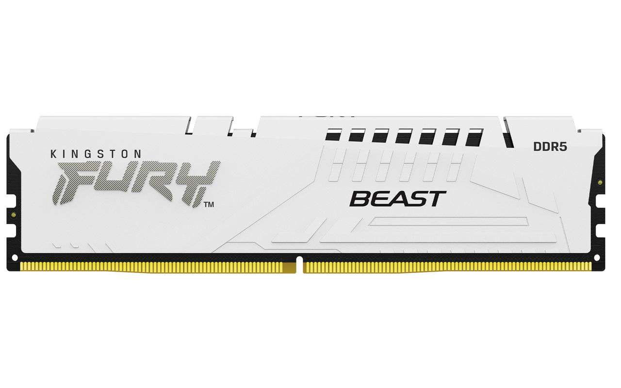 Kingston Fury Beast Expo DDR5 16GB 6000MHz CL30 1x16GB White
