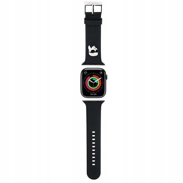 Pasek Karl Lagerfeld do Apple Watch 38/40/41/42mm 10/11 gen Silikonowy