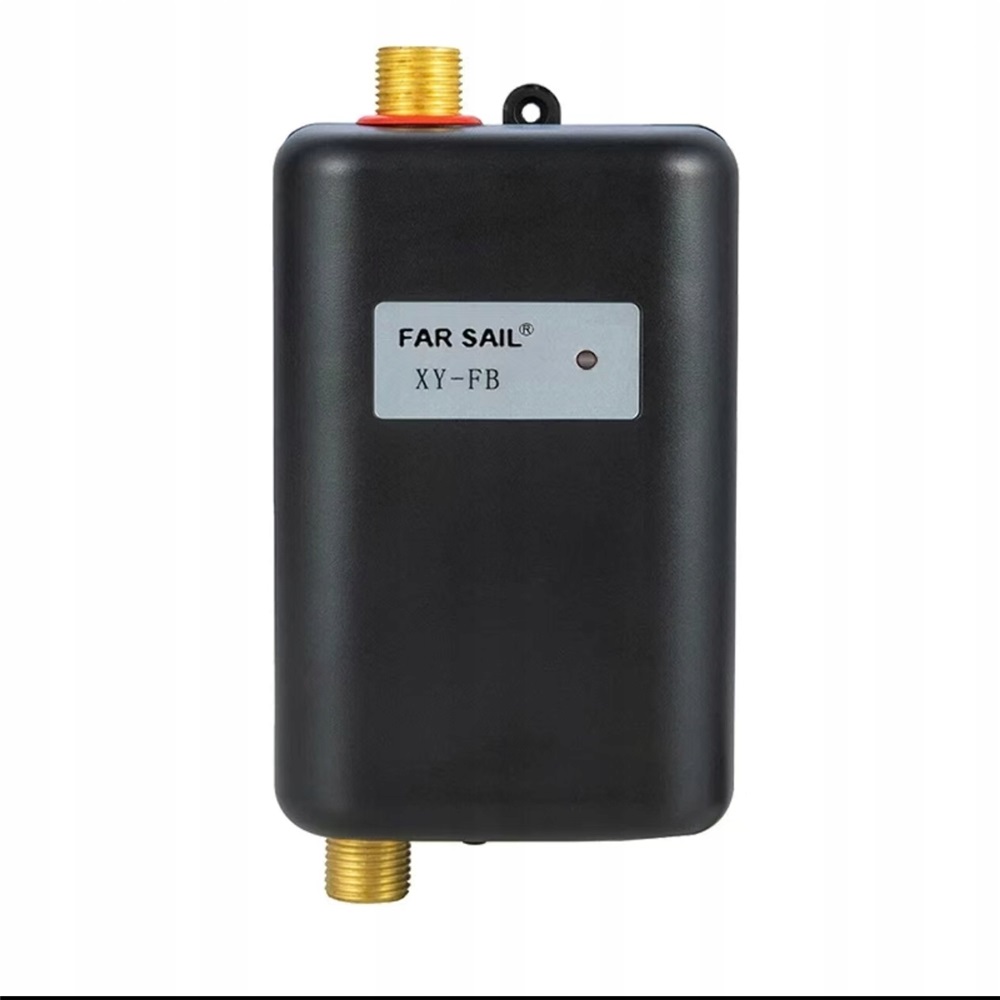 Prietokový Ohrievač Vody čierny Elektrický 3800 W Akcesoria