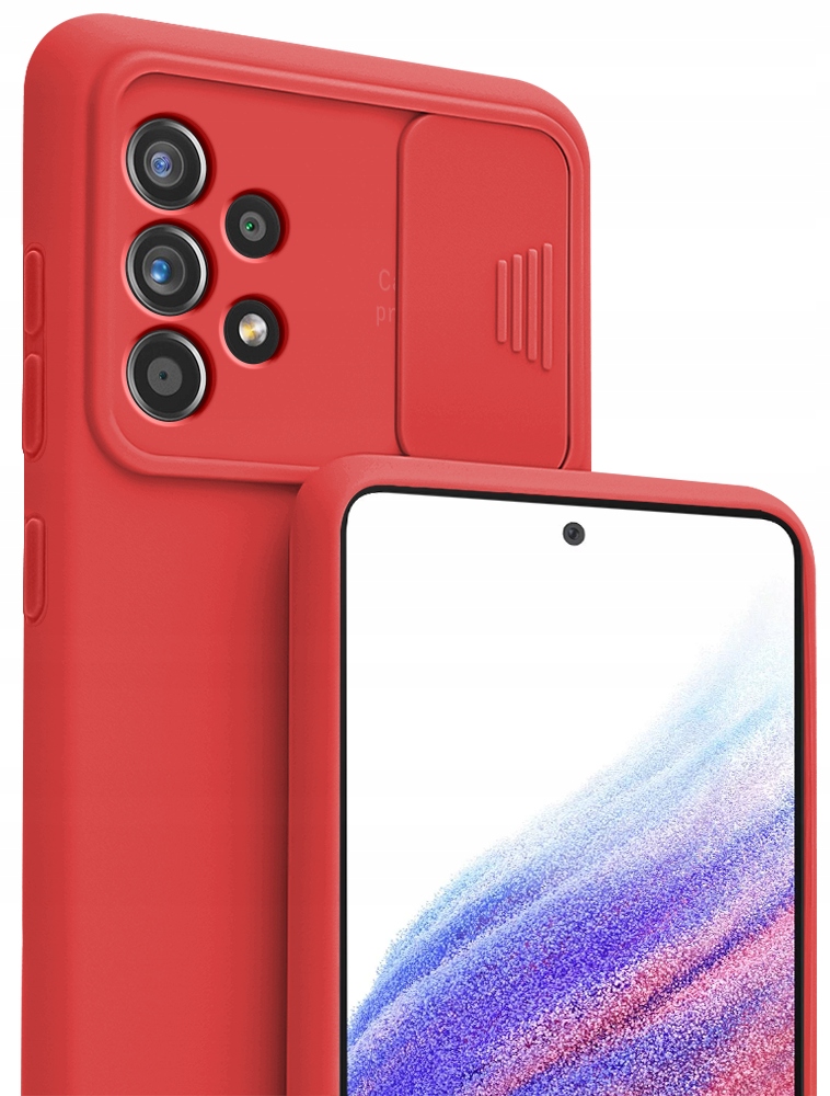 

Etui Silicone CamShield Szkło do Samsung A53 5G