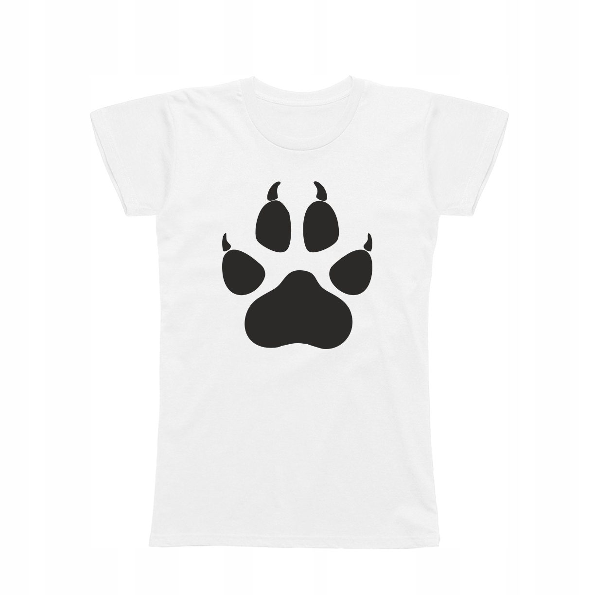 

L - Koszulka T-shirt Pies Łapa Psy Z Psem Kocham