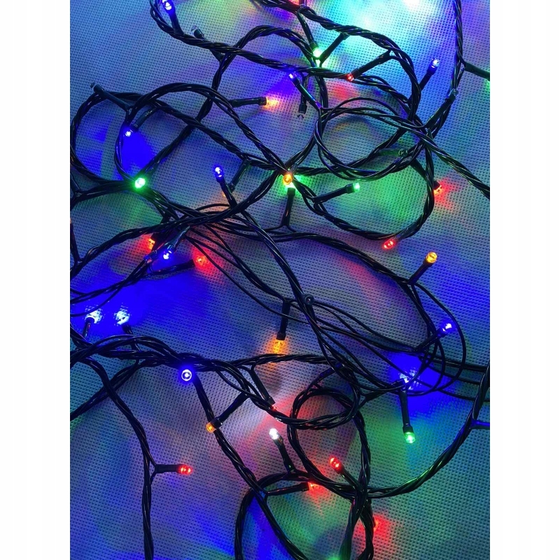 

Lampki Choinkowe 300 Led Świąteczne Multikolor