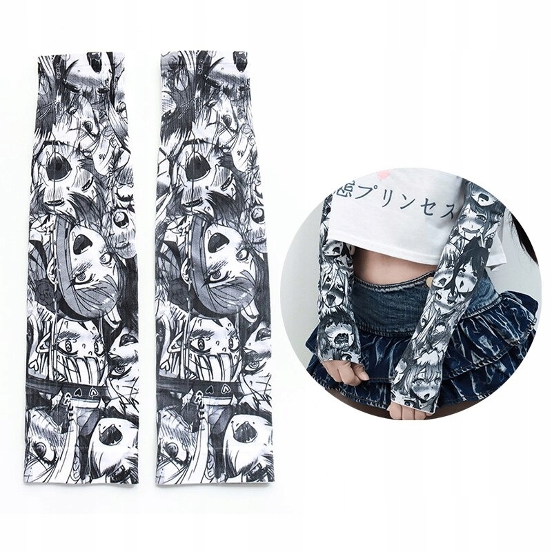 RĘKAWY HENTAI KAWAII AHEGAO COSPLAY ECCHI