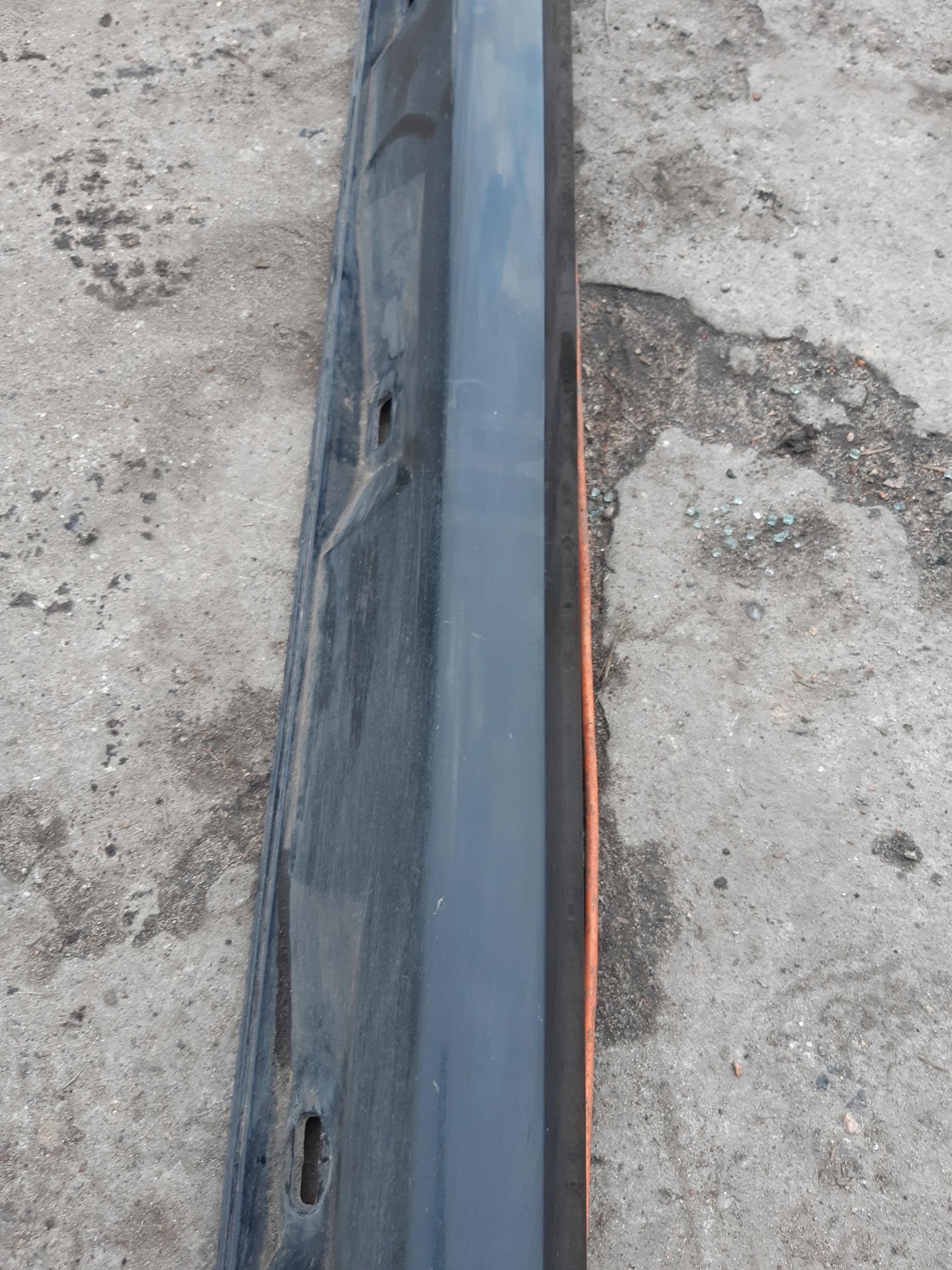 AUDI A6 C7 LY9B moulding cap threshold S-LINE right 4G0853856F
