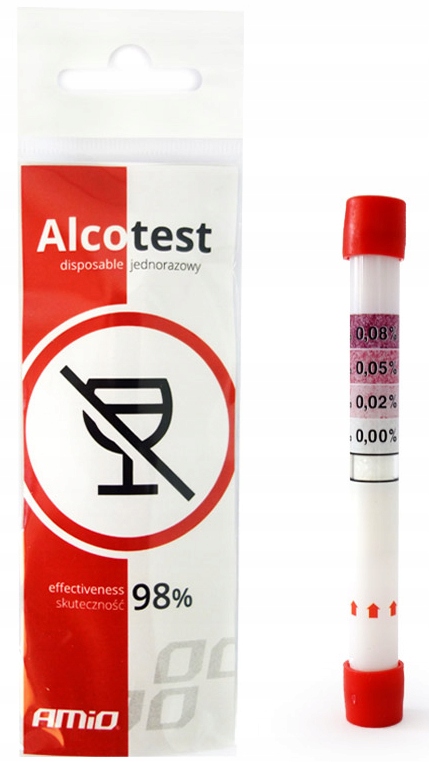 

Alkotest Alkomat Jednorazowy Szybki Atest