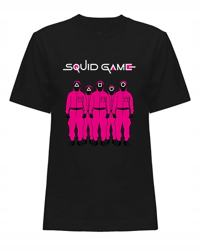 

T-shirt Koszulka Męska Squid Game Dla Niego