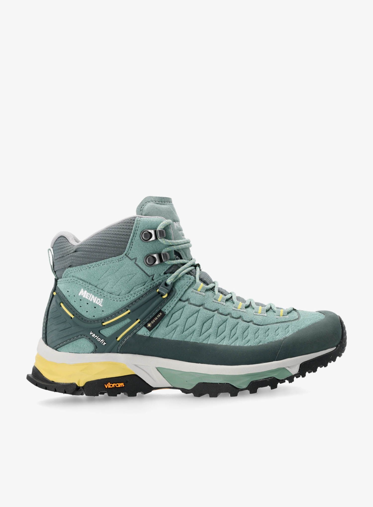 Dámské turistické boty Meindl Top Trail Mid Gtx mint green/yellow (38)