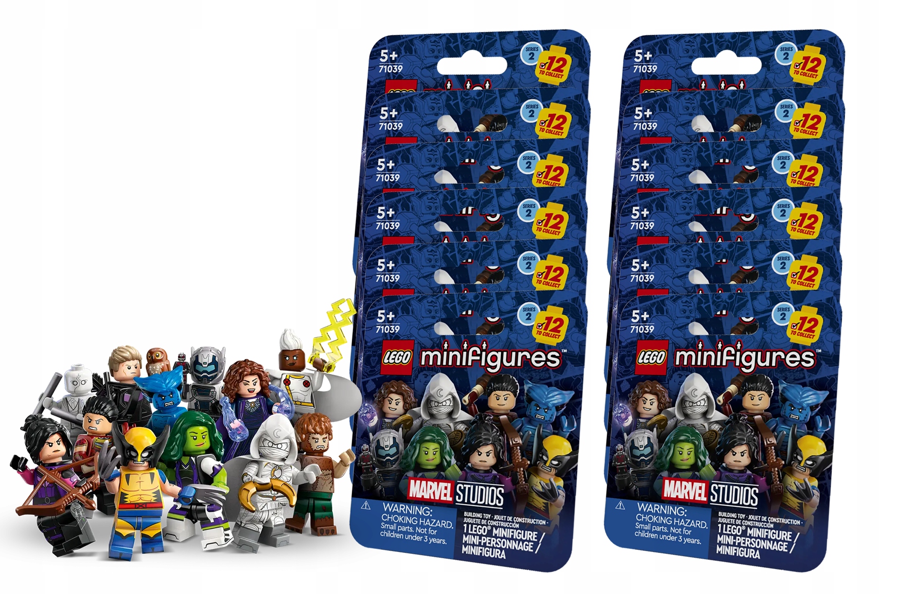Lego Minifigurki 71039 Marvel Studios Seria 2 – komplet 12 minifigurek