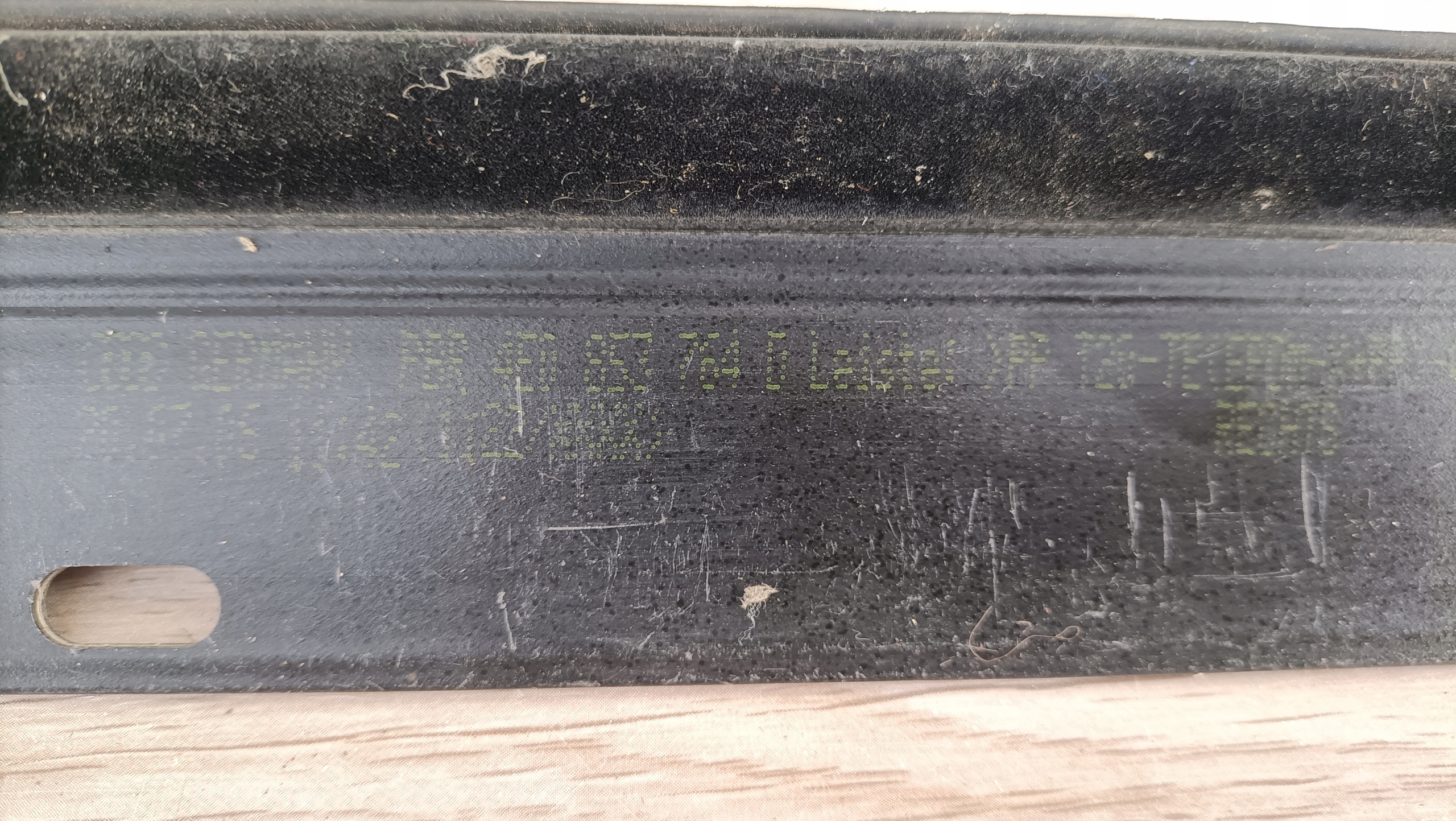 AUDI A8 D3 4E moulding dust windows door right rear part 4E0853764D KP15/31
