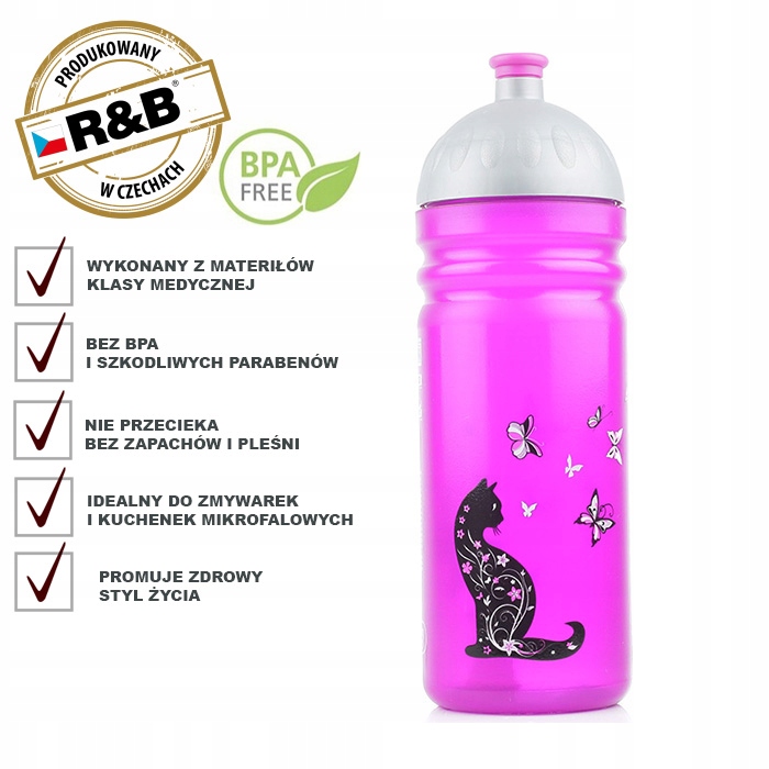 ZDROWY BIDON BUTELKA NA ROWER I NIE TYLKO 0,7L Pojemność 700 ml