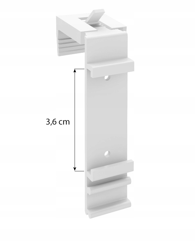 Haczyk standardowy do rolety dzień i noc Rodzaj haczyk