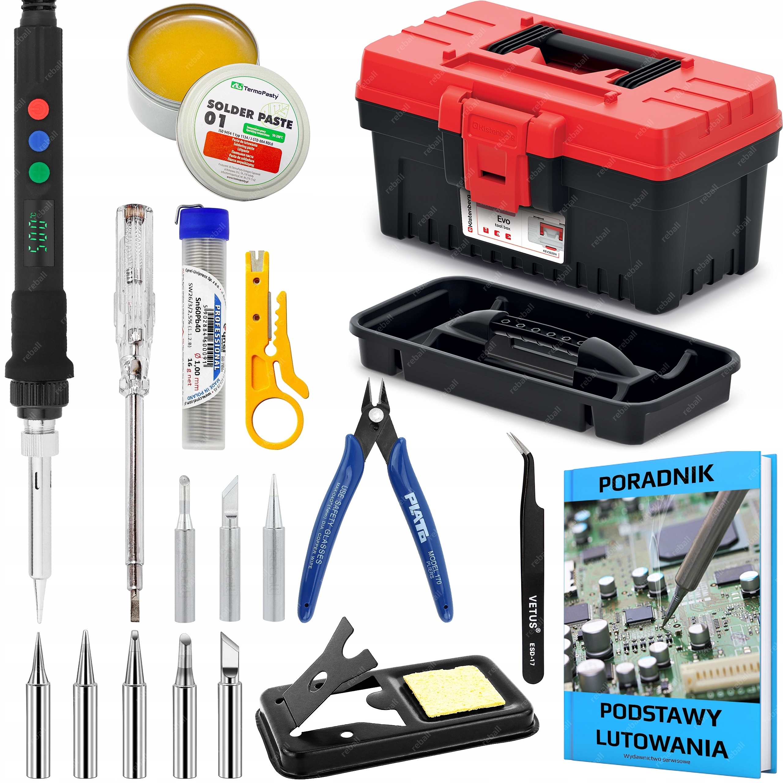 Přesná Páječka 120W Nový Model Box Pro Elektroniku Příslušenství X19