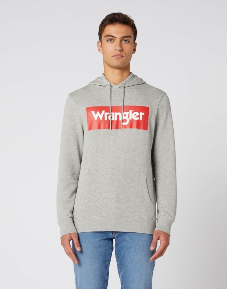 

Bluza Męska Wrangler Logo Hoodie W6B9HAX37 R.xxl