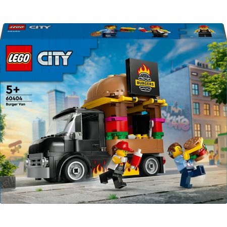stavebnice Lego City 60404 Kamion S Burgery Food Truck Kostky