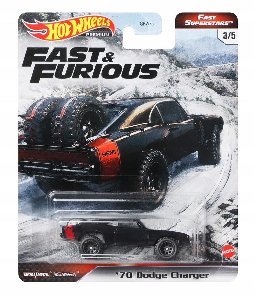 

Hot Wheels Premium Fast&furious Dodge Charger