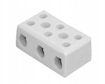

Ceramiczna kostka elektryczna 3PIN 10A 250V (3724)