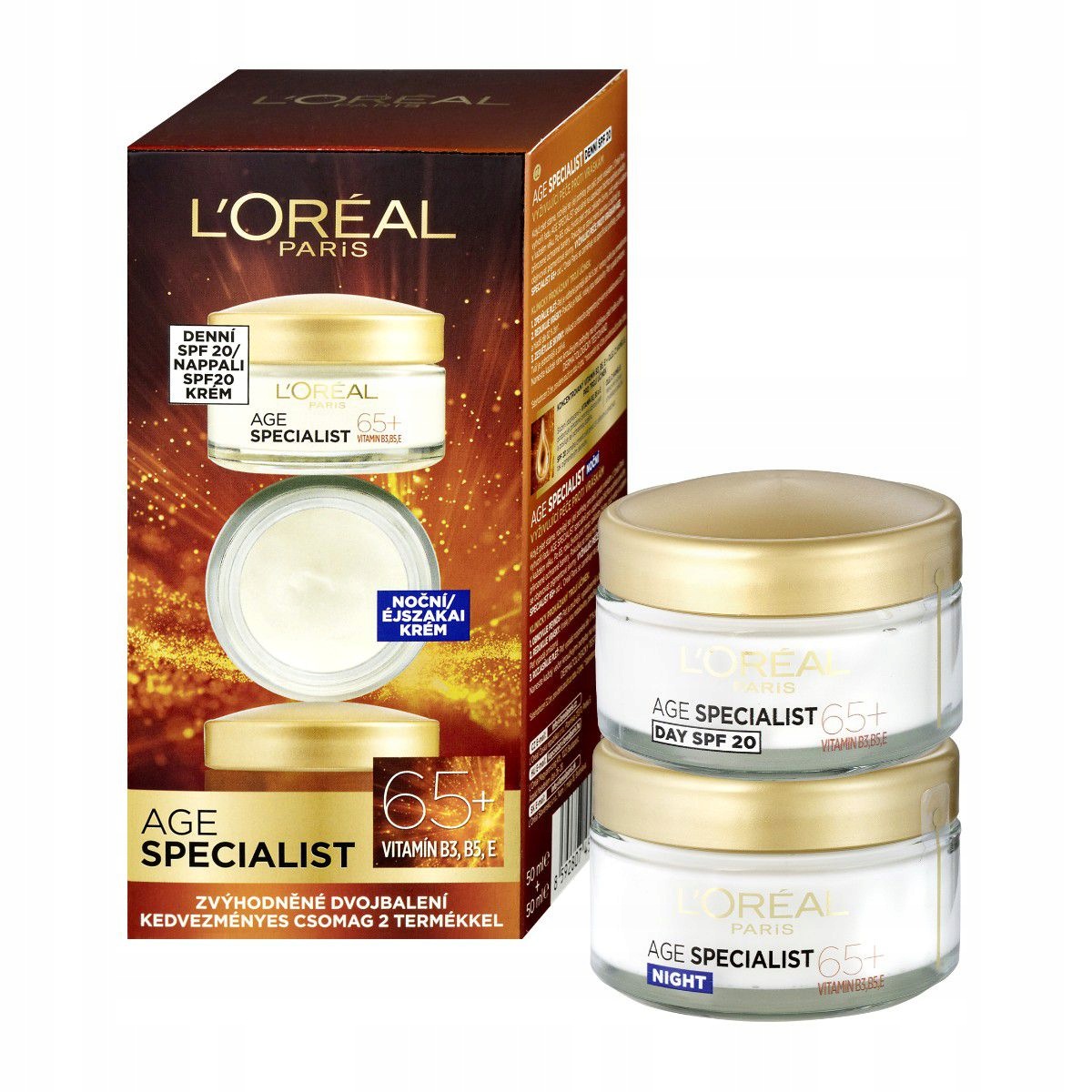 L'oreal Paris Anti-wrinkle Cosmetic Set Age Specialist 65+ Pro Ženy