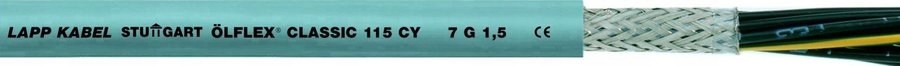 Przewód sterowniczy Olflex Classic 115 Cy 4G2,5 żyły czarne numerowane 100m