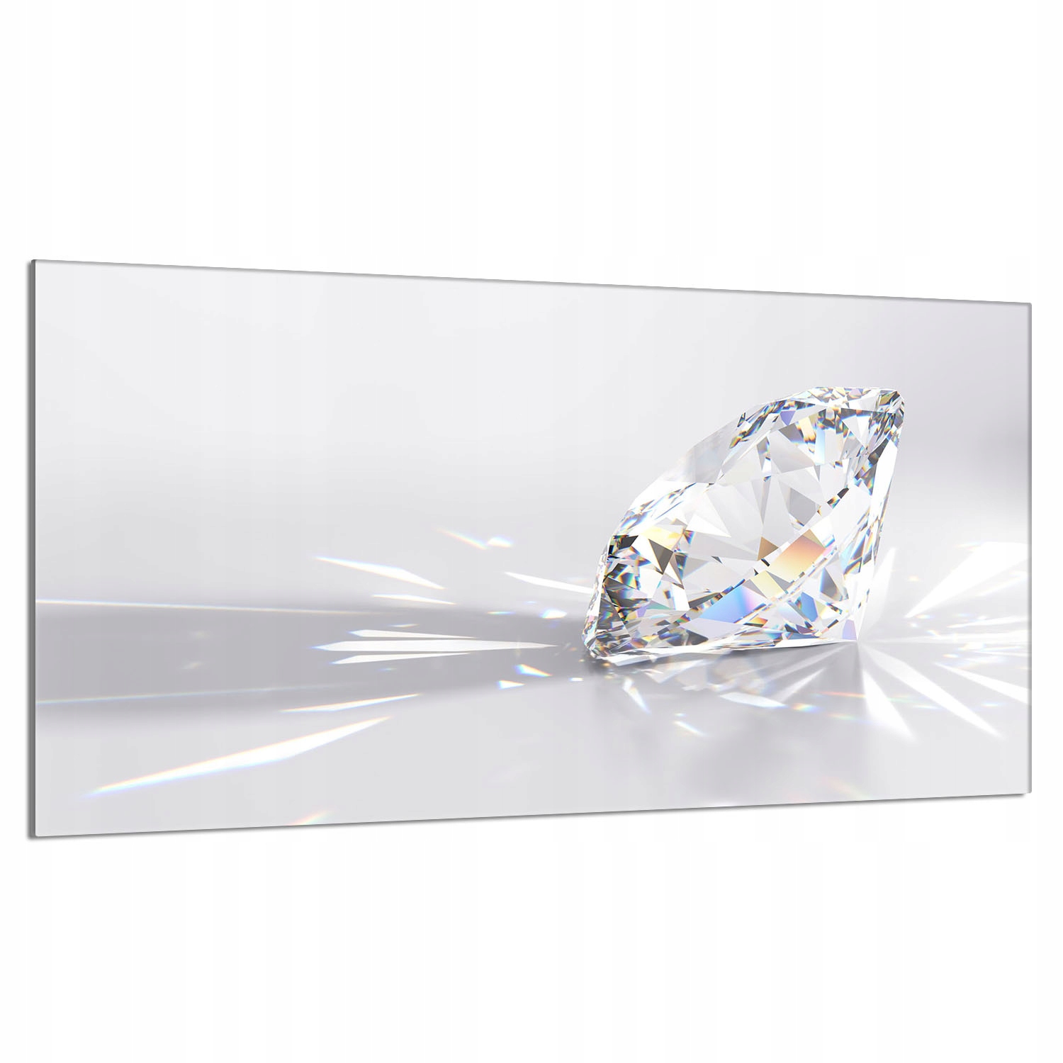 Skleněná ochranná deska na sporák 90x52 Diamant do kuchyně