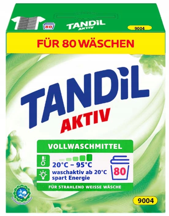 Tandil Aktiv Bělící prášek na praní silných bílých tkanin 5,2 kg 80