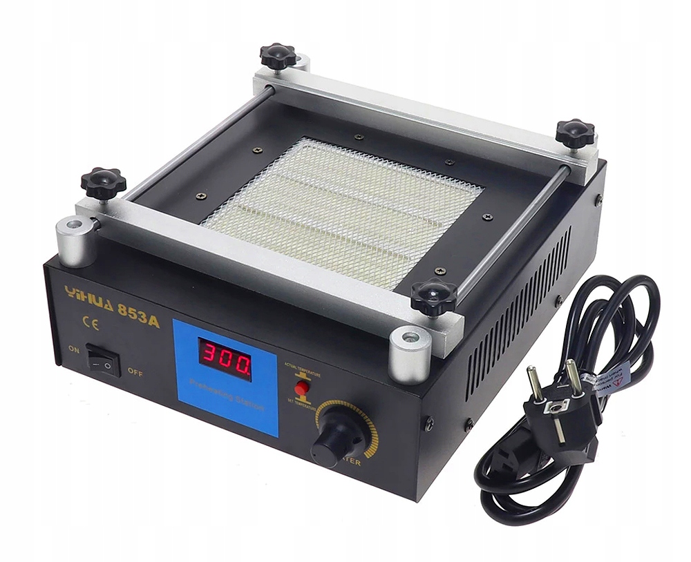 Výkonný Křemenný Předehřívač 450 W Pro Opravy Pcb Desek Yihua 853A